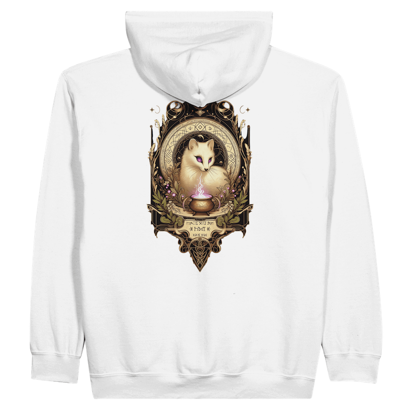 Sweat Capuche Hermine Mystique