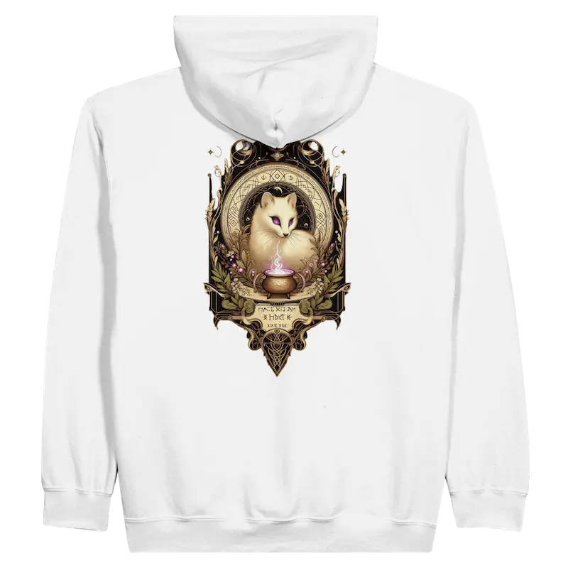 Sweat à Capuche Hermine Mystique – Dos